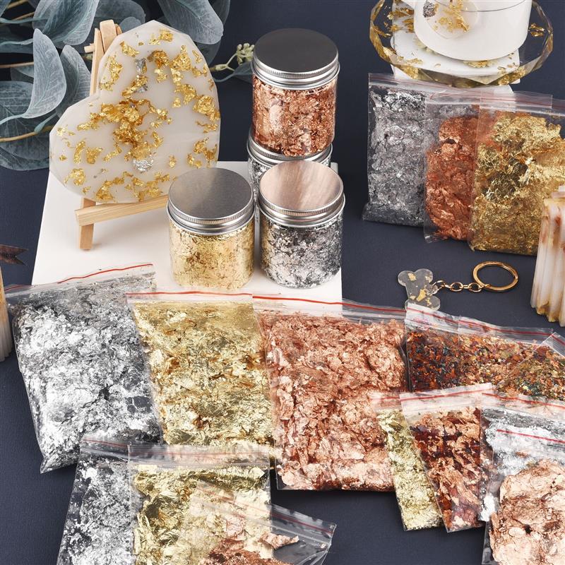 1/2/3/5/10g Imitation Gold Sli – Nail Foil Transfer Bewertung und Preis