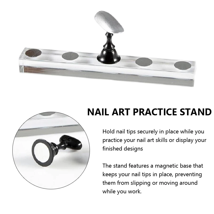 5Pcs Nail Art Practice Display – Nail Art Vector Bewertung und Preis