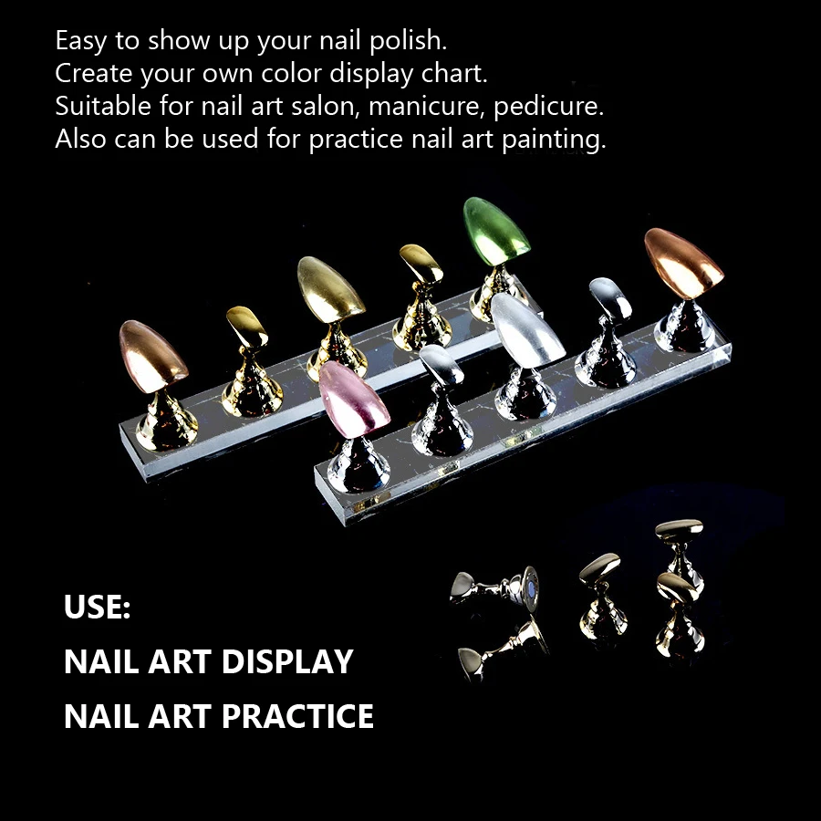 5Pcs Nail Art Practice Display – Nail Art Vector Bewertung und Preis