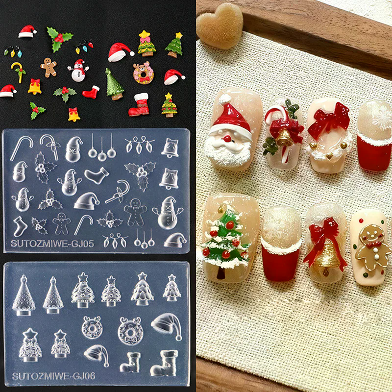 3D Silicone Nail Mold For DIY  – Nail Art For Men Bewertung und Preis