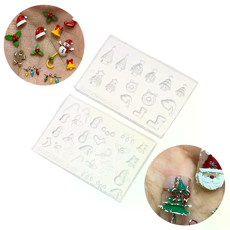 3D Silicone Nail Mold For DIY  – Nail Art For Men Bewertung und Preis