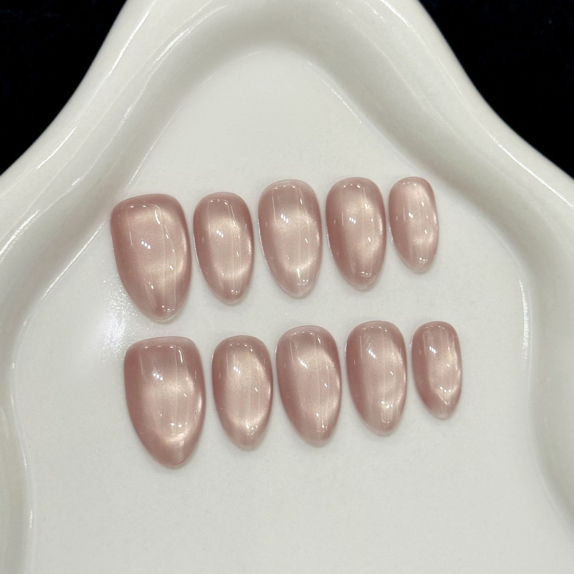 10pcs Handmade Press On Nails  – Nail Art Fake Bewertung und Preis