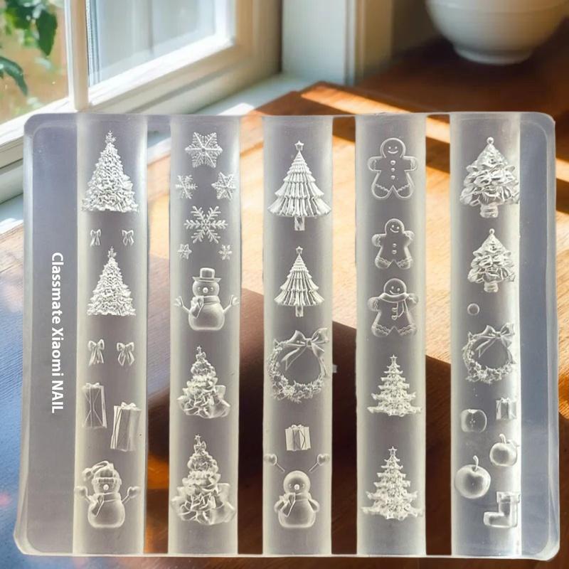 3D Silicone Nail Mold Snowman  – Nail Art For Men Bewertung und Preis