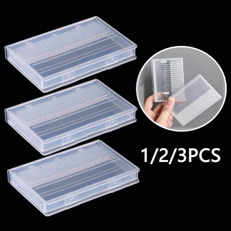 1/2/3PCS 20 Slots Clear Nail D – Nail Art Vector Bewertung und Preis