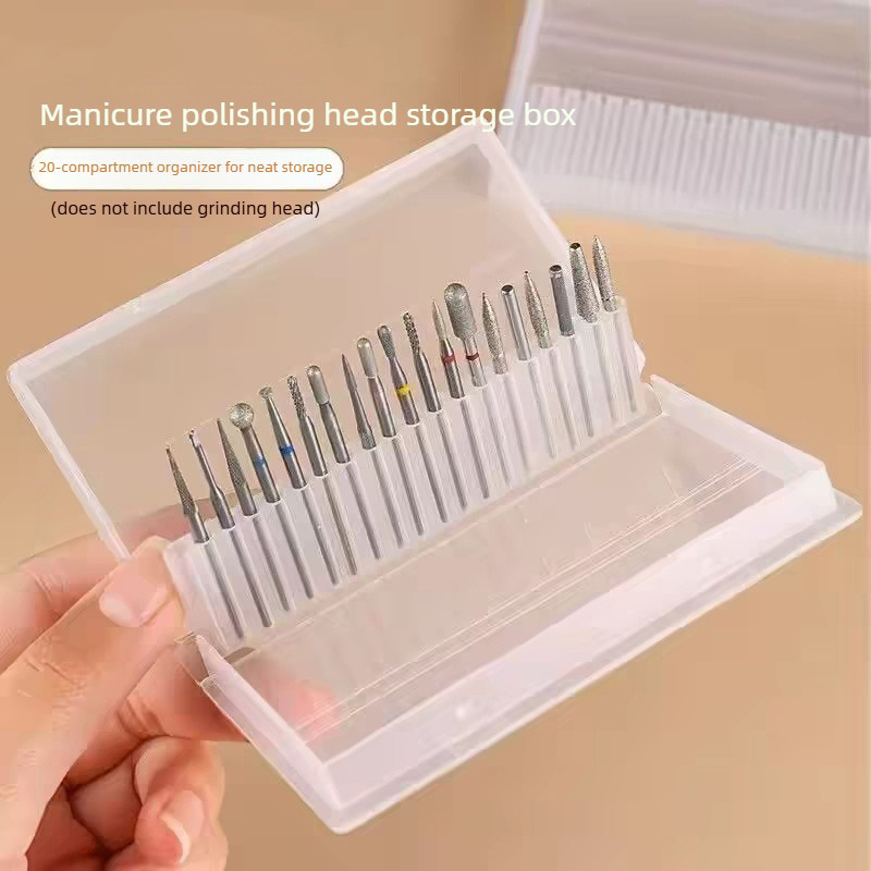 1/2/3PCS 20 Slots Clear Nail D – Nail Art Vector Bewertung und Preis