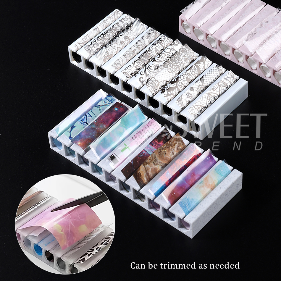 Nail Transfer Foils Storage Bo – Nail Foil Transfer Bewertung und Preis