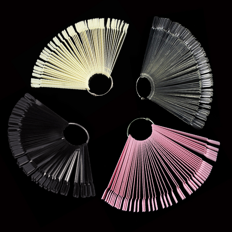 4Color 50pcs False Nail Tips F – Nail Art Vector Bewertung und Preis