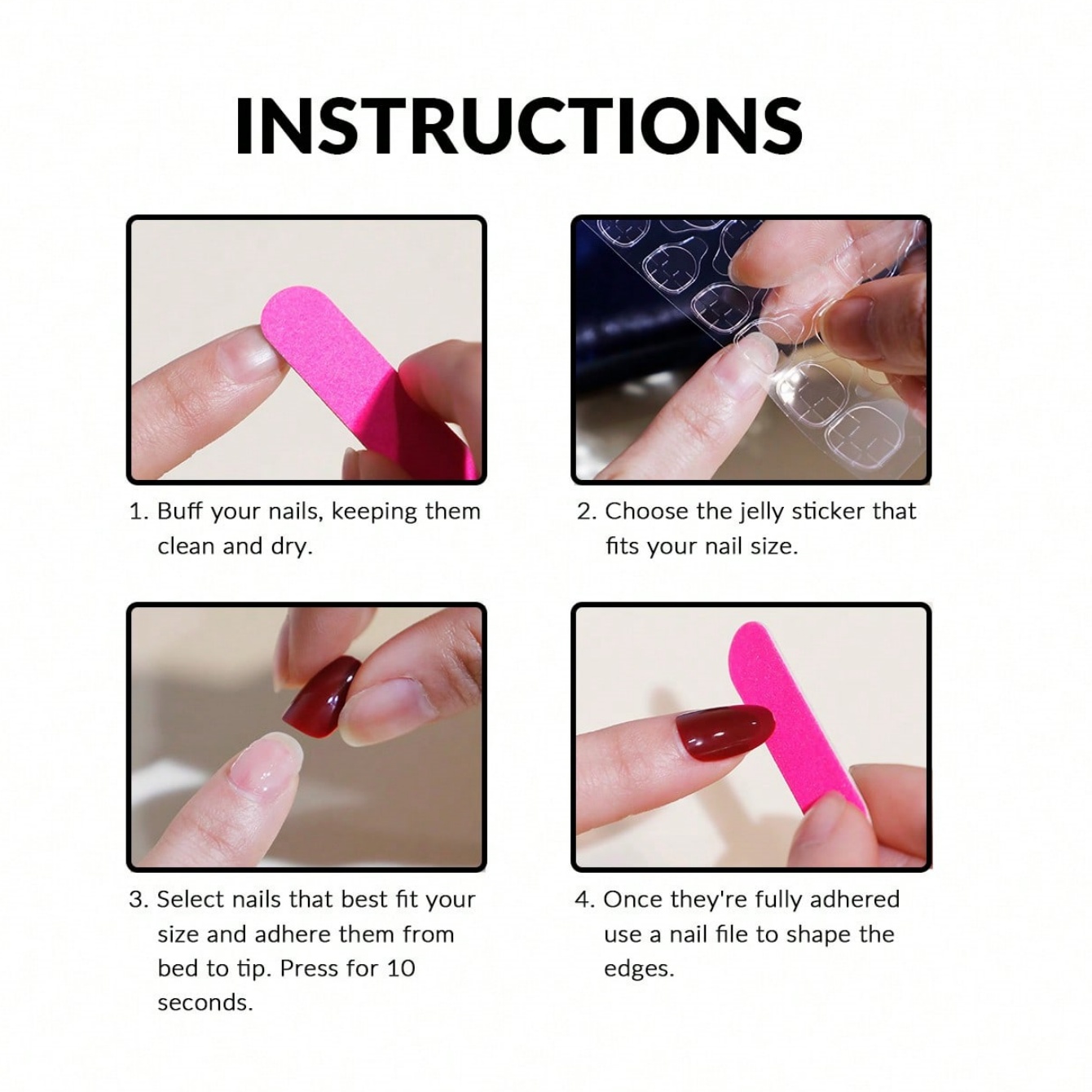 10pcs handmade coffin shaped n – Nail Art Fake Bewertung und Preis